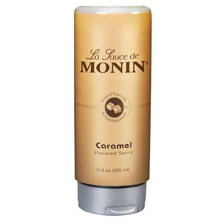 MONIN Monin Caramel Sauce 12 fl. oz. Bottle, PK6 M-KC009B